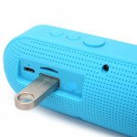 Wholesale Mini Pill Lightweight Portable Wireless Bluetooth Speaker Y2 (Blue)